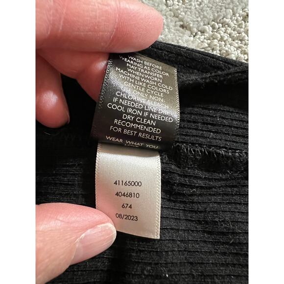 Torrid Dress Womens Large 12 Front Slit Midi Tunic Top Ribbed BodyCon Mock Neck - Picture 13 of 13